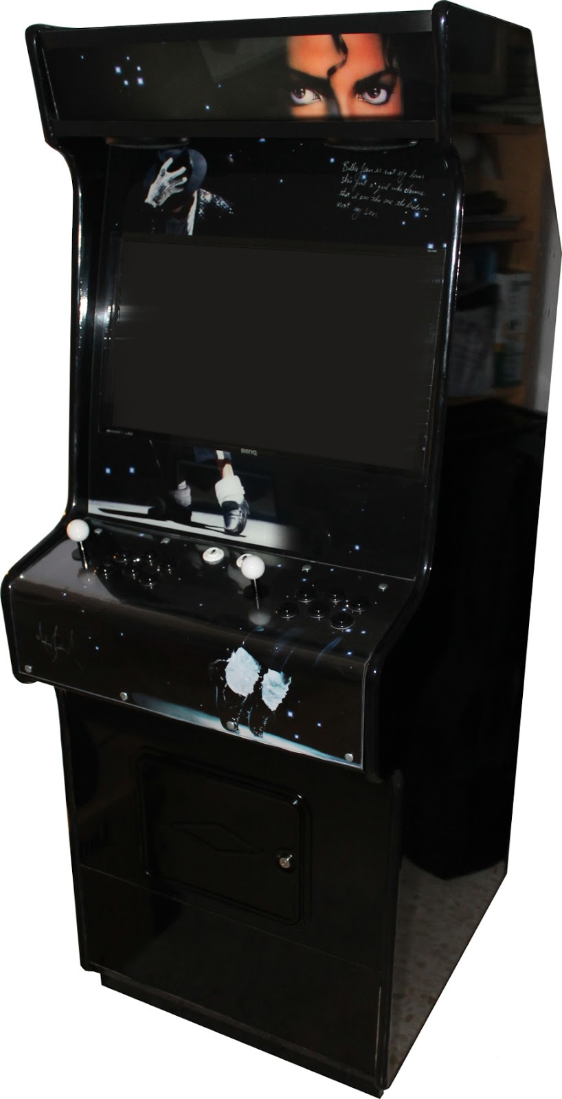 Michael Jackson's Billie Jean arcade cabinet